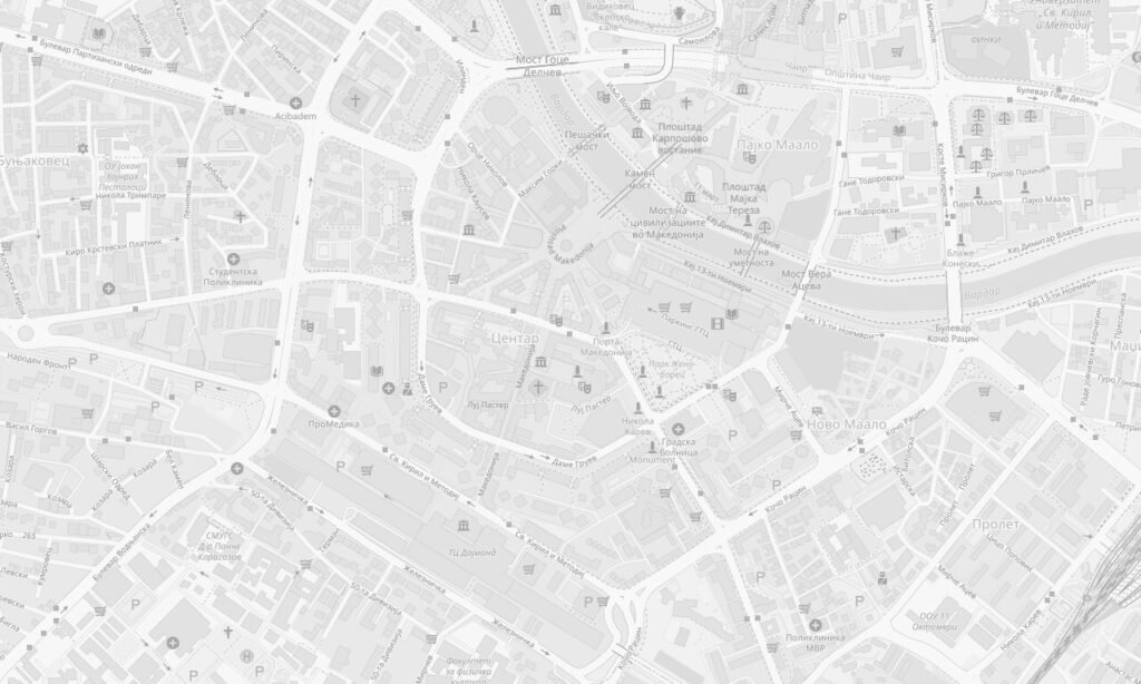 Map showing 9 May Building · City centre